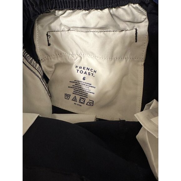 French Toast Relaxed Fit Navy Blue Uniform Pants size 6 - Picture 3 of 4